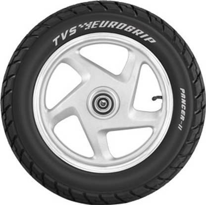 TVS Eurogrip Pancer II 90/100 - 10 53J Rear Two Wheeler Tyre