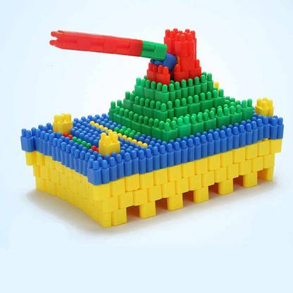 HEZALWOOD Rockets Bullet Building Block Toys For Kids Mini Colorful Rocket building Block Interlocking Connection Educational Toy for Kids