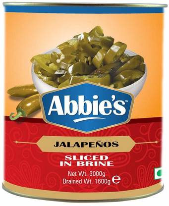 Abbie's Jalapeno Slice in Brine A10 Jalapenos