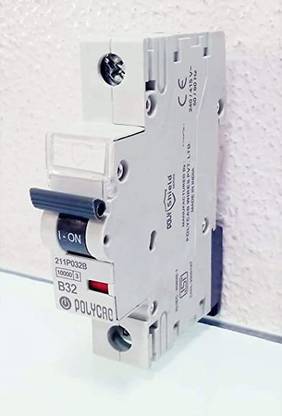 POLYCAB MCB MCB 10A B-CURVE GMM101P002 MCB