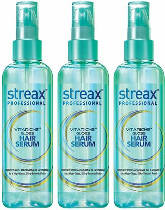 Streax Vitariche Gloss Hair Serum 50 ml Pack of 3