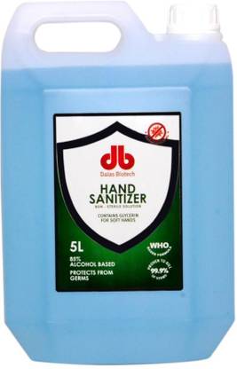 dalas biotech HAND SANITIZER FIVE LITRES Hand Sanitizer Can