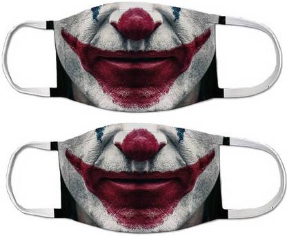 sam editz Joker Mask | Printed Mask | Reusable Mask | Mask | Washable Mask | Anti-Pollution Mask Cloth Mask