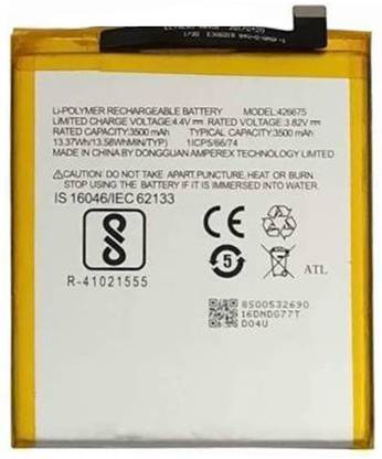 RJR Mobile Battery For  TEN.OR 10.OR Ten.or D 10.Or D Tenor D TenorD