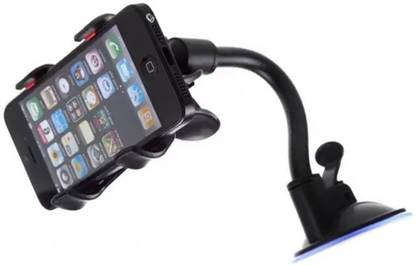 Wanzhow Best Universal 360 Rotating Gooseneck Shape Soft Tube Suction Car Holder Mobile Holder