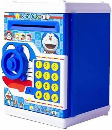Nshoe Electronic bank machine toy ATM toy for kids in multicolor Coin Bank