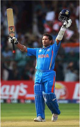Sachin Tendulkar Wall Poster For Room With Gloss Lamination M68 Paper Print