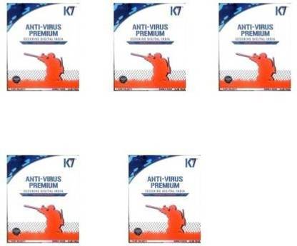 K7 Anti-virus 5.0 User 1 Year ( Activation Key Delivered By ...