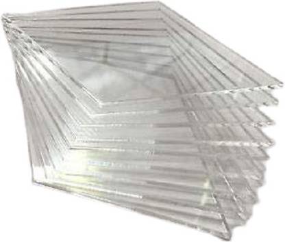 Signkart Acrylic Sheet 12 X 12 inch (2 MM) Clear - Transparent Imported High Quality 12 inch Acrylic Sheet