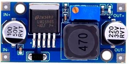 Wanzhow LM2596 DC-DC Step Down Adjustable Converter - Buck Voltage Power Supply Module Converter module 3A Voltage regulator LM2596 Power Supply Output 1.25V-30V Power Supply Module Electronic Hobby Kit range of input voltage: 3.2 V to 40 V dc Power Supply Electronic Hobby Kit