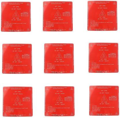 Vertex 3D Print MK2B Heated Bed 214 * 214mm for Prusa Mendel MK2B for 3D Printer - (Pack of 9) Miscellaneous Electronic Hobby Kit