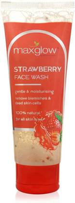 maxglow STRAWBERRY FACEWASH - 100 ML - PACK OF 2 Face Wash