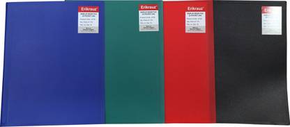 ERIKRAUZ PVC DISPLAY FILE 20 POCKET File folder