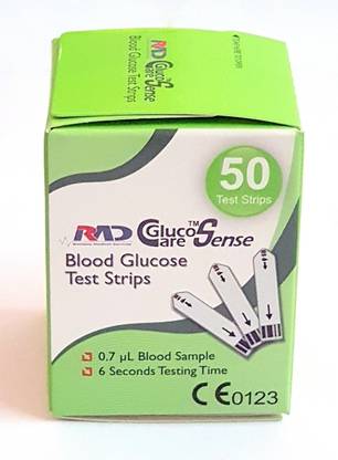 RMD Mediaids Limited S180413 50 Glucometer Strips