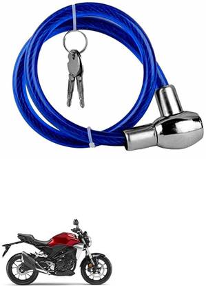 EASYONZ Stainless Steel Cable Lock For Helmet
