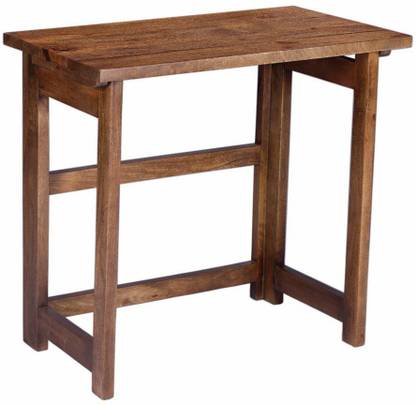 Divine Arts Solid Mango Wood Writing Study Table for Students Office Desk Solid Wood Study Table