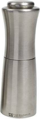 &G Woodware Stainless Steel Traditional Pepper Mill
