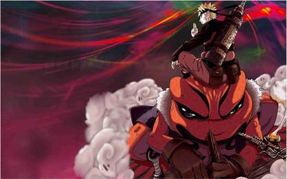 Naruto Wall Poster For Room With Gloss Lamination M6 Paper Print