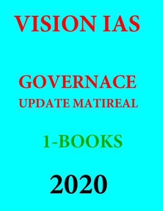 Vision Ias - Governance [updated Material] 2020