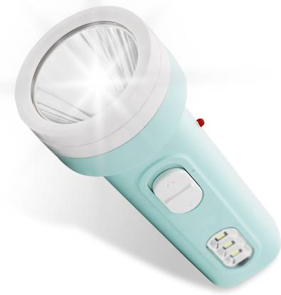 Make Ur Wish ABS Plastic Rechargeable Mini Torch/Emergency Light 4 hrs Torch Emergency Light