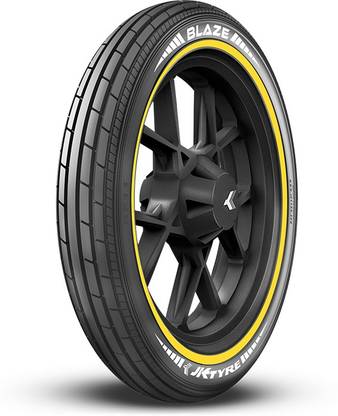 JK TYRE 1B12132019544PF110BLAZE BF11 3.25-19 Front Two Wheeler Tyre