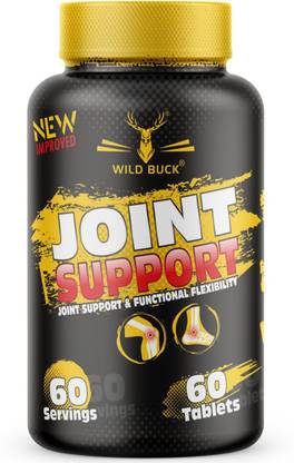 WILD BUCK Joint Support for Cartilage Regeneration and Joint Flexibility (60 Tablets)