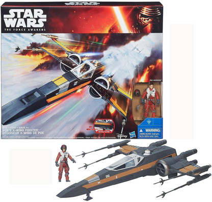 POE'S X WING FIGHTER \u0026 POE DAMERON