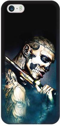 FULLYIDEA Back Cover for Apple iPhone 5s, VILLAIN GHOST TATTOO