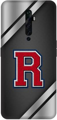 SSMORYA Back Cover for OPPO Reno 2F (R Letter) Printed Back Cover