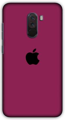 itrusto Back Cover for POCO F1, POCO F1 Apple Iphone Logo BACK CASE COVER