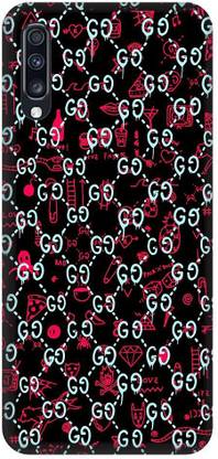 FULLYIDEA Back Cover for Samsung Galaxy A70, GUCCI