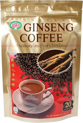 SUPER Ginseng Coffee 20 Sachets Instant Coffee