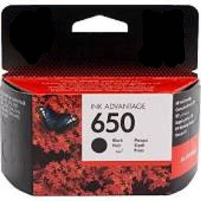 A S CARTRIDGE HP 650 BLACK CARTRIDGE Black Ink Cartridge