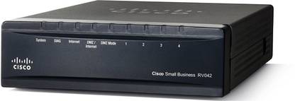 CISCO RV042 VPN Router 2 Ports 100 Mbps Network Switch