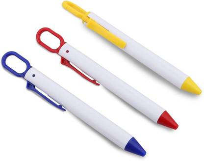 om & tej Mini Clip Pen | Hang To Bags/ Belts Easily Multi-function Pen
