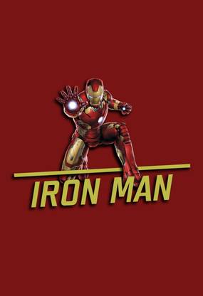 Iron Man Tony Starc Paper Print