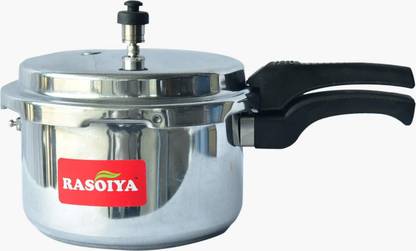 Rasoiya RSIYPC12 3 L Outer Lid Induction Bottom Pressure Cooker