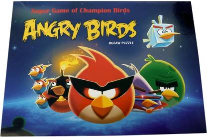 Jigsaw Angry Birds Puzzle Game 3 In 1 Box