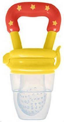 Squnibee Baby Fruit Feeder Pacifier Food Feeder Silicone Nipple Teething Toy Teether and Feeder Teether and Feeder