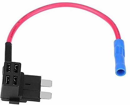 D-Auto Blade Fuse Holder Circuit Adapter Car ATM APM TAM Low Profile Insert of 2 (Small) Vehicle Fuse