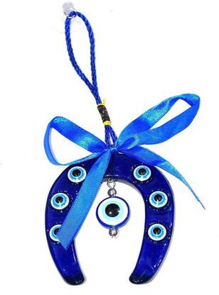 WHOLYN Nazar suraksha kawach (Ghode Ki Naal) Evil Protection Fiber Yantra