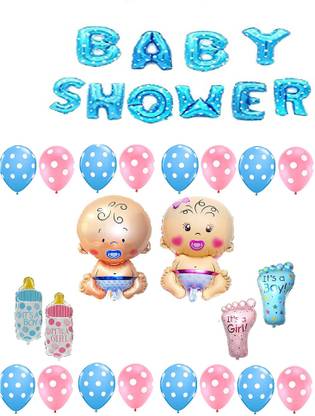 Anayatech Solid Baby Shower Party Decoration Balloon