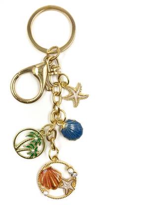Good Goody Fancy Beach Vibe Sea Shell Jelly Fish Coconut Theme Keyring/ Jewellery Key Chain