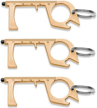 Cronus Multi Purpose Keychain | Safe Touch Tool |Qty-3 Key Chain