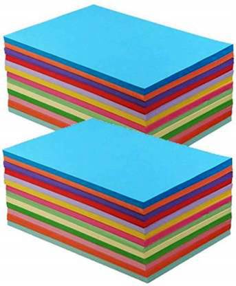 7Q7 Colored Unruled A4 80 gsm Coloured Paper