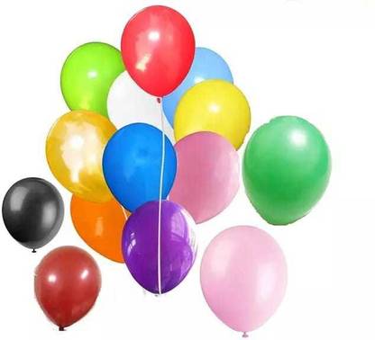 गोर्जियस मोमेंट सॉलिड simple round party balloons गुब्बारा