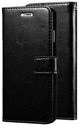 METOO Flip Cover for Tecno i3 flip cover Color : Black