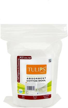 TULIP Absorbent Cotton Wool Roll 400 Gm