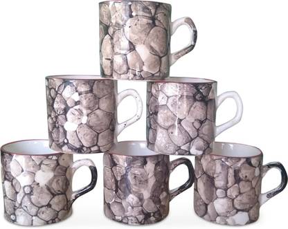 MARVEL Pack of 6 Ceramic Monarch cup set
