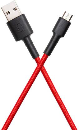 Mi Micro USB Cable 1 m Micro USB Braided Cable 100cm Red V8